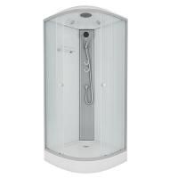 Душевая кабина Niagara Eco NG-4303-08 80х80 стекло матовое задняя стенка Белая Душевая кабина Niagara Eco NG-4303-08 80х80 стекло матовое задняя стенка Белая
