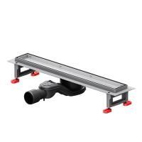 W01SC-U11-050-04SB MasterFlow Трап для душа линейный универс затвор Tile 50см цвет сталь мат W01SC-U11-050-04SB MasterFlow Трап для душа линейный универс затвор Tile 50см цвет сталь мат