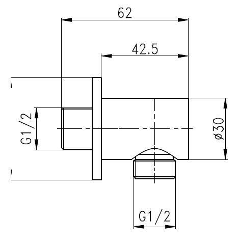 Штуцер CEZARES CZR-AI-G-01