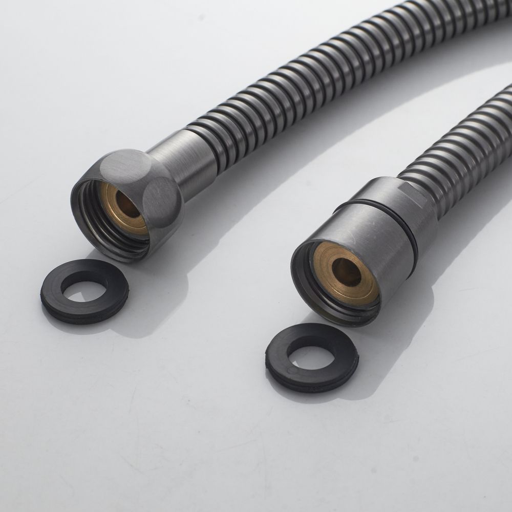 Смеситель для душа Shevanik S5016T, оружейная сталь