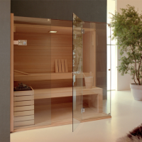 Effegibi Sky Corner 45 Био-Сауна 170x130xh201см, DX, отделка: канадский хемлок