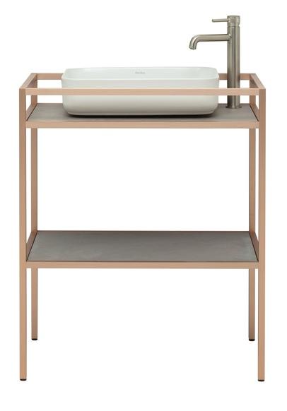 Консоль под раковину Allen Brau Liberty 75 1.33002.60 медь браш, артикул 1.33002.60