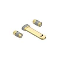 THG CORVAIR FIOR DI BOSCO Смеситель для раковины настенный, c 2 вентилями, внешняя часть, цвет полированное золото