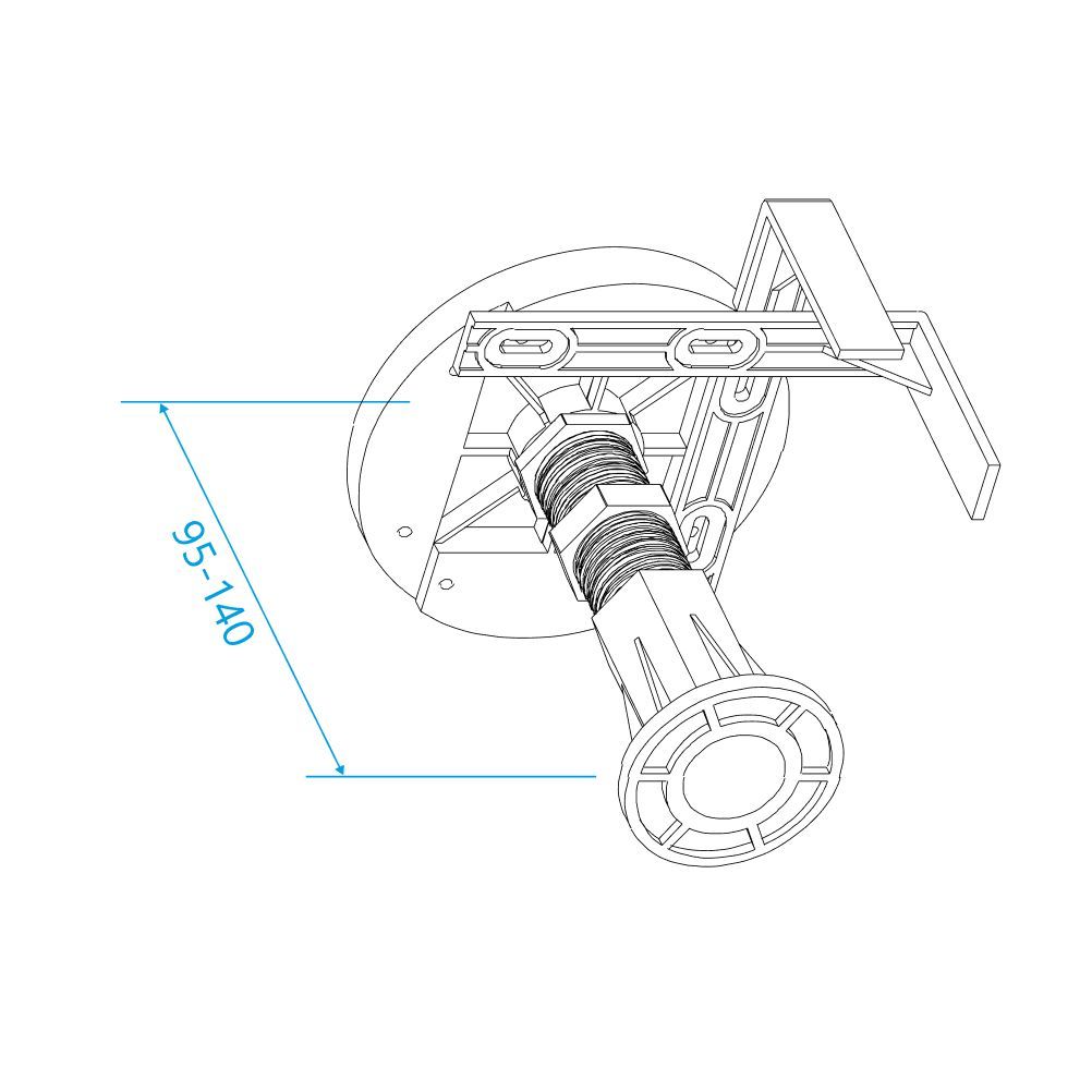 Ножки для поддона RGW N-01 (10) Ножки для поддона RGW N-01 (10)