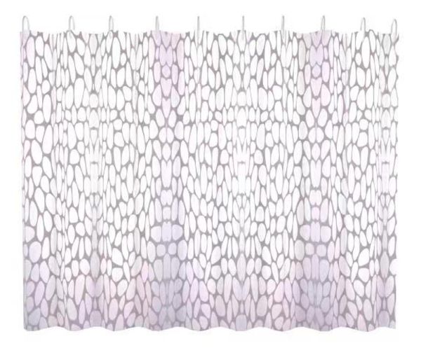 Штора для ванной FASHUN A8815, белый