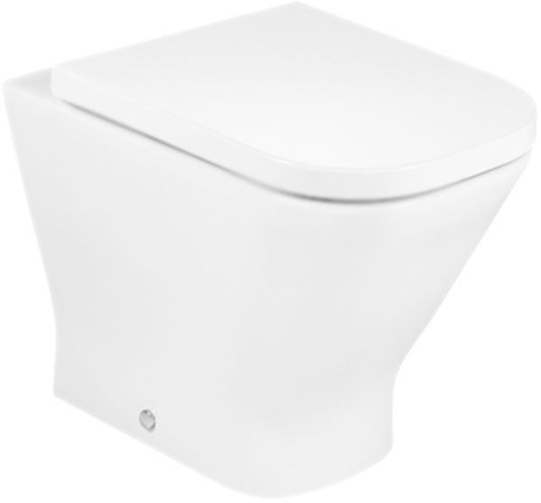 Комплект унитаза Roca The Gap 893109000 с бачком In Wall и кнопкой смыва In Wall PL1 с сиденьем Микролифт и клавишей смыва Хром