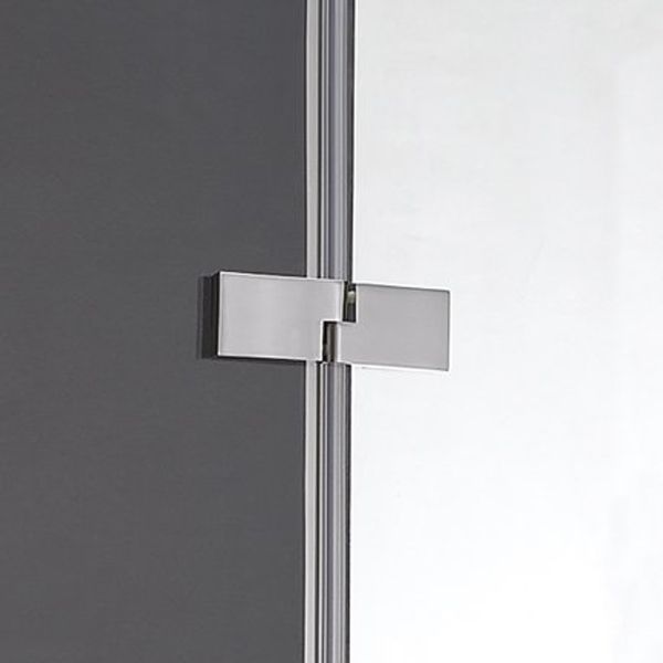 Душевой уголок Cezares BERGAMO-W-AH-2-120/100-C-Cr-L профиль Хром стекло прозрачное