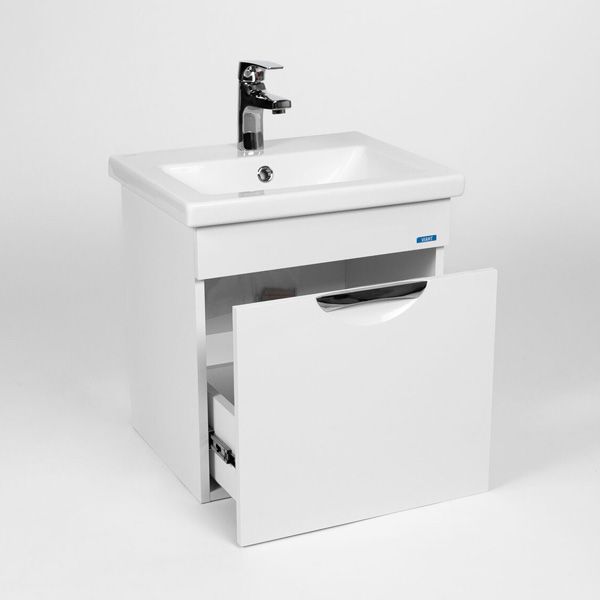 Тумба VIANT "Барселона" 1 ящик подвесная 380х460х500 под раковину .S-UM-COM50/1-w (COMO 50) (VBAR50CO-T1YP), артикул VBAR50CO-T1YP