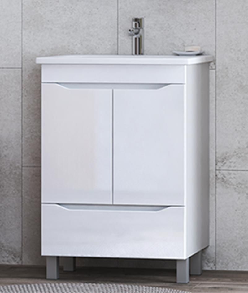 Тумба под раковину напольная VIGO Grani tn.GRI.ELI.60.2D.1Y, 60 см, артикул tn.GRI.ELI.60.2D.1Y