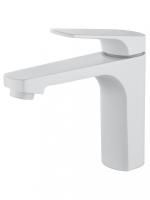 Смеситель для раковины WONZON & WOGHAND, Белый матовый (WW-A40492-MW)