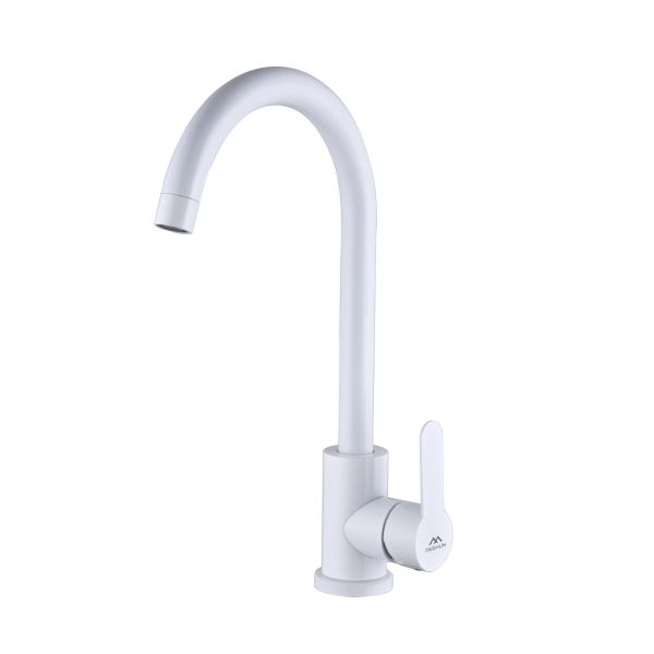 Смеситель для кухни FASHUN A54001-8, белый