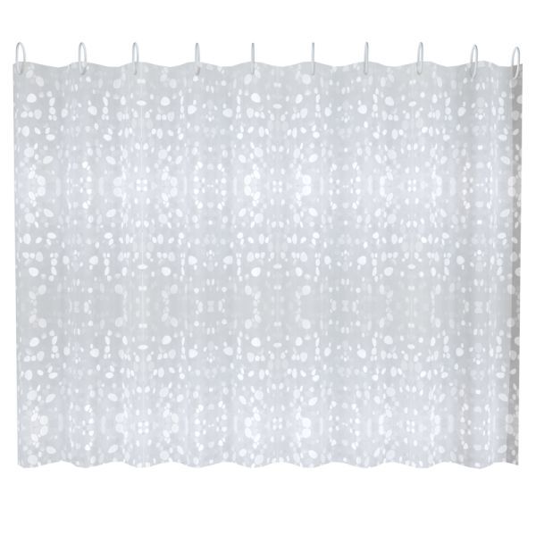 Штора для ванной FASHUN A8757, белый