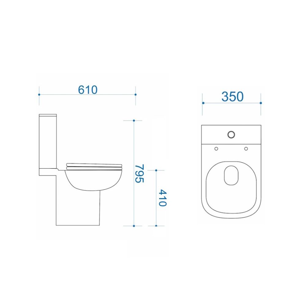 Унитаз напольный Maretti Katrina безободковый с микролифтом, KA10NBM71-844, белый, артикул KA10NBM71-844