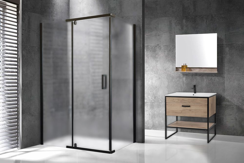 Душевой уголок Royal Bath  RB  HPVD-C-BL 110х70х200 (матовое), артикул RB7110HPVD-C-BL