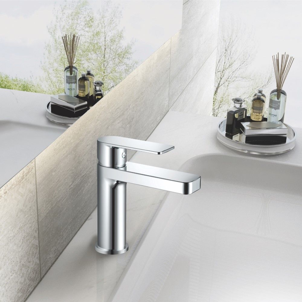 Смеситель для раковины Haiba HB10617, хром