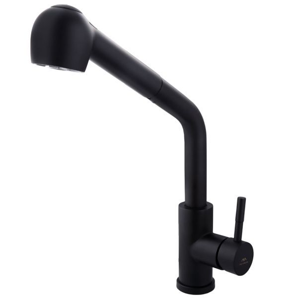 Смеситель для кухни FASHUN A56009-7, черный