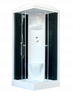 Душевая кабина Royal Bath RB 80HP6-BT (черное/прозрачное) Душевая кабина Royal Bath RB 80HP6-BT (черное/прозрачное)