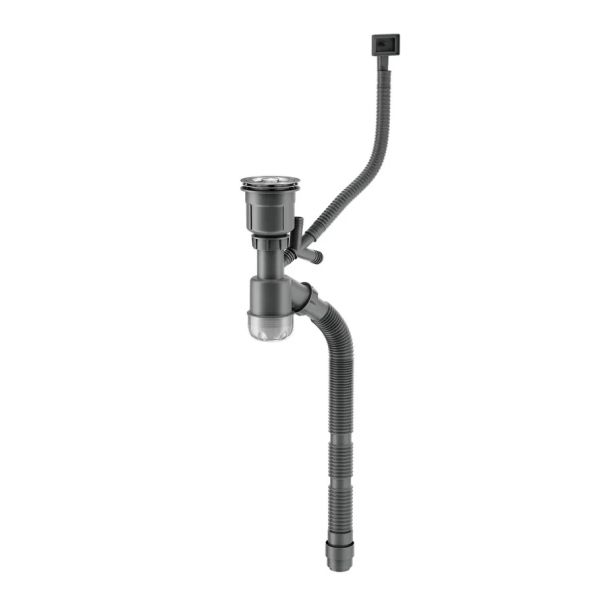 Сифон для кухонной мойки Splenka S600.40.05, сатин