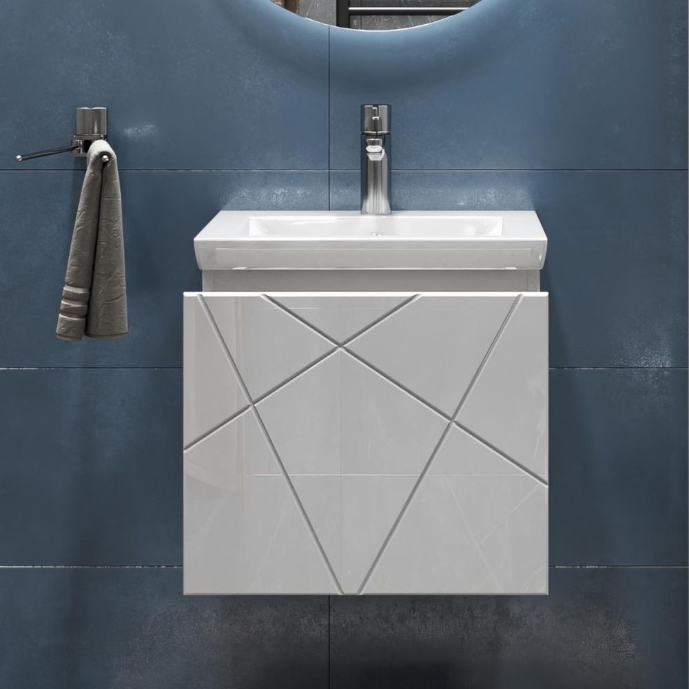 Тумба под раковину подвесная VIGO Geometry 032, 50 см, артикул 032