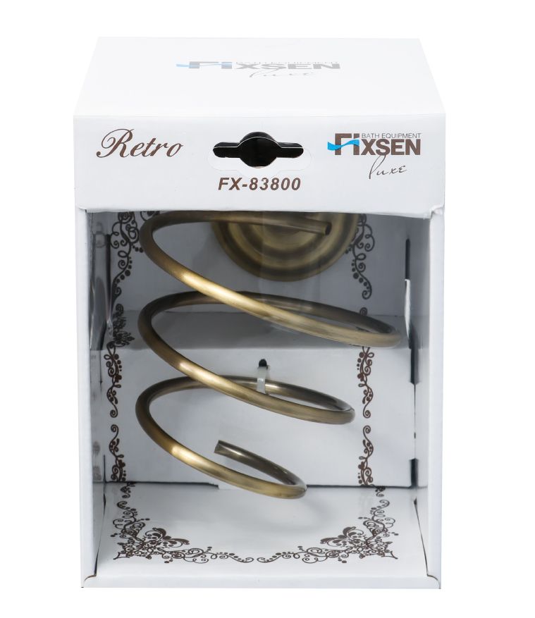 Держатель для фена Fixsen Retro FX-83819 Бронза, артикул FX-83819