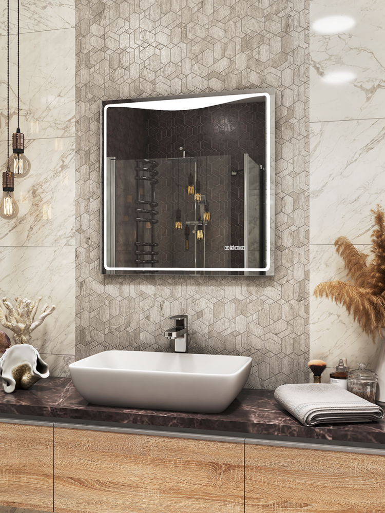 Зеркало VIGO Eva Media L 700, 70 см, артикул Eva Media L 700