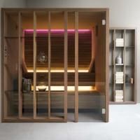 Effegibi Yoku S Shelf Био-Сауна 174x132h214см, DX, цвет: термообработанная древесина