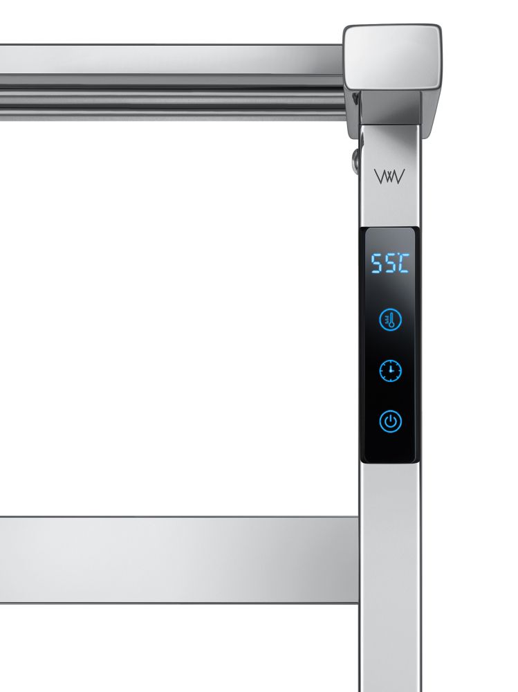 Полотенцесушитель электрический WONZON & WOGHAND FRANKFURT, Хром (WW-A1026-CR)