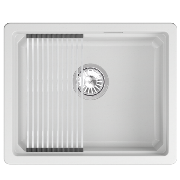 Кухонная мойка GRANULA кварц (5501iU, АРКТИК)