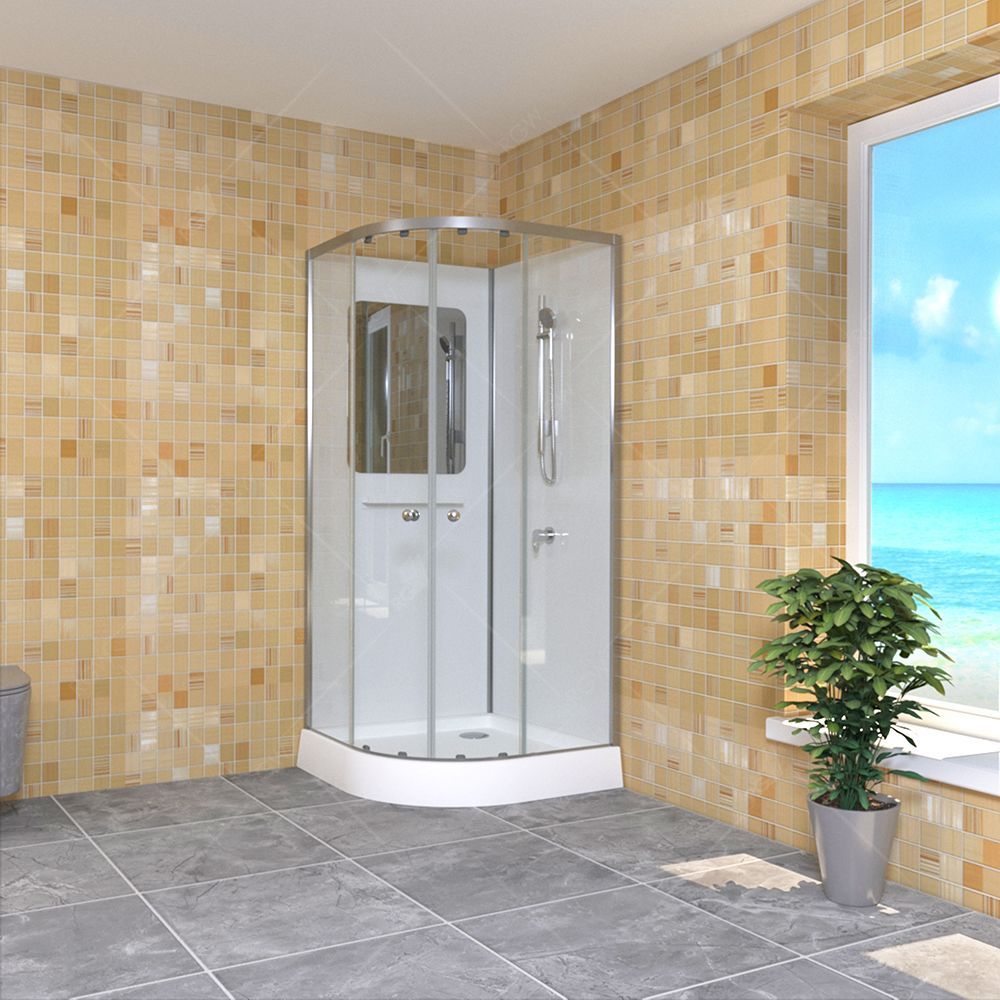 Душевая кабина AN-208 (900x900, Прозрачное)