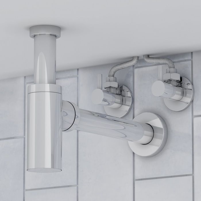 Кран угловой IDDIS Optima Home с отражателем, 1/2; 1/2, кран-букса, латунь (910B0Z4C2CZ), артикул 910B0Z4C2CZ