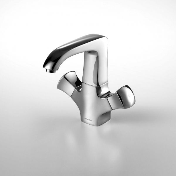 Смеситель для раковины Bravat Whirlpool F178112C Хром