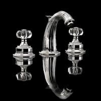 Devon Excelsior King Смеситель для раковины на 3 отв., донный клапан, цвет: хром.