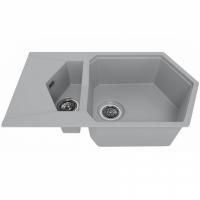 Кухонная мойка KitKraken Pond Grey 85 Серая Кухонная мойка KitKraken Pond Grey 85 Серая