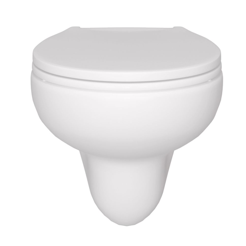 Унитаз подвесной Maretti Aria безободковый с микролифтом, AR10PBM80-844, белый, артикул AR10PBM80-844