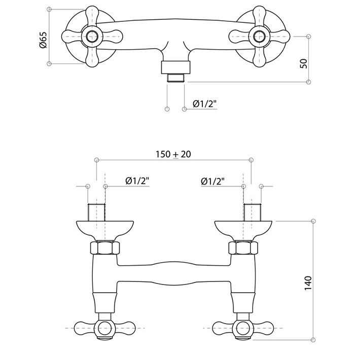 Bongio Axel Смеситель для душа, цвет золото, артикул 15523OR00