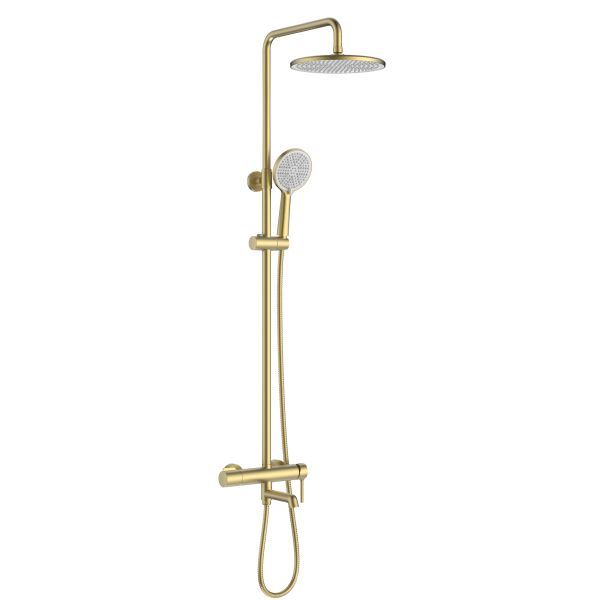 Душевая система Raglo R20.24.03, сатин золотой