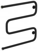 Полотенцесушитель водяной Ш-обр. 600х600 Н. Г. 1" (Матовый черный)