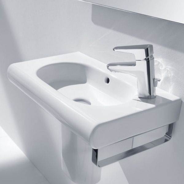 Раковина Roca Meridian 60 32724T000 R Белая