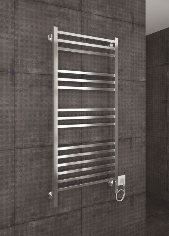 Электрический полотенцесушитель Terminus Ватикан П15 550x1300 4660059580241 Хром
