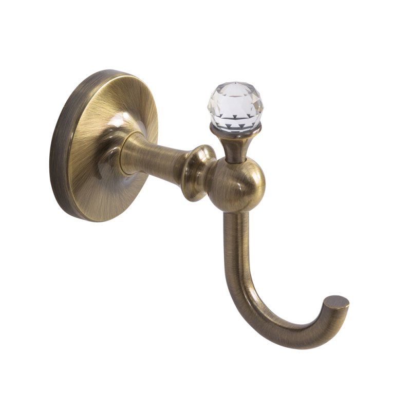 Крючок одинарный подвесной ART&MAX ANTIC CRYSTAL AM-E-2686BSJ Крючок одинарный подвесной ART&MAX ANTIC CRYSTAL AM-E-2686BSJ