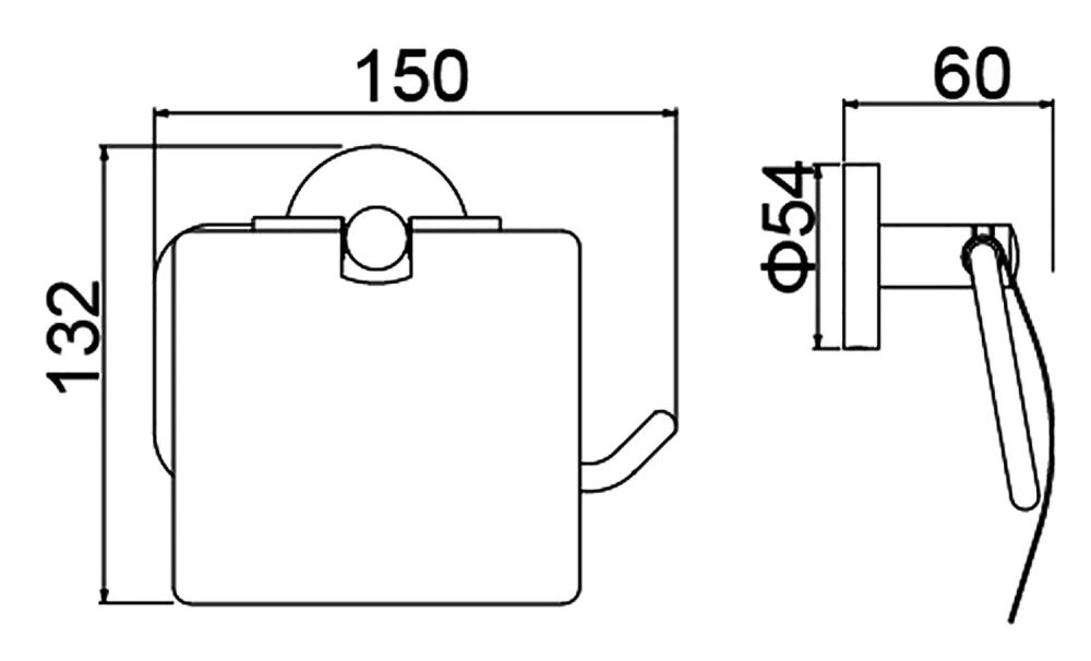 Бумагодержатель Timo Saona 13042/17 золото матовое, артикул 13042/17