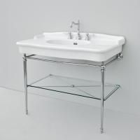 Artceram HERMITAGE раковина-консоль 112х63см с 1 отв. под смеситель+крепеж, цвет белый