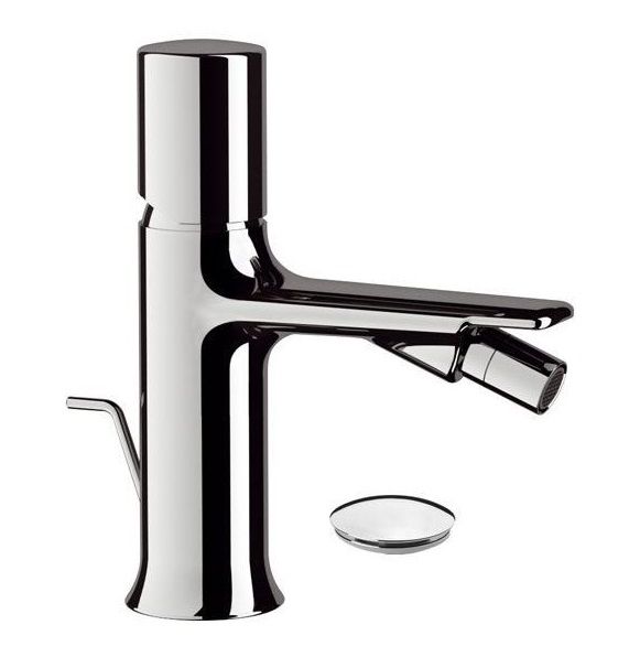 Daniel Fusion, однорычажный смеситель для биде с донным клапаном, цвет цвет графит