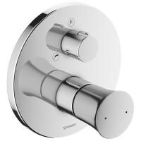 Duravit White Tulip Смеситель для ванны, на 2 источника, встраиваемый (внешние части) цвет: хром