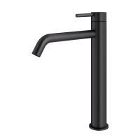 Plumberia Selection IXO Смеситель высокий для раковины h285 mm без д/к, черный матовый