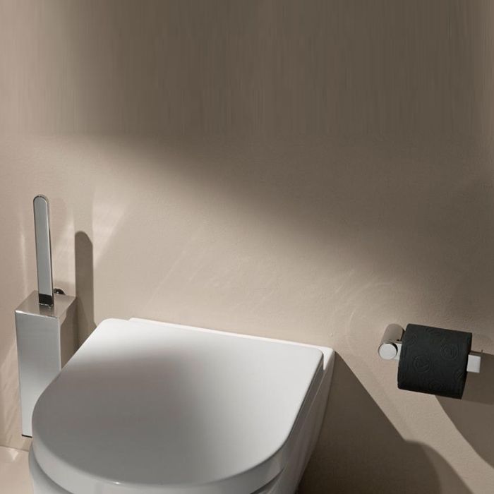 BERTOCCI Polo Держатель т/б, цвет черный матовый/хром