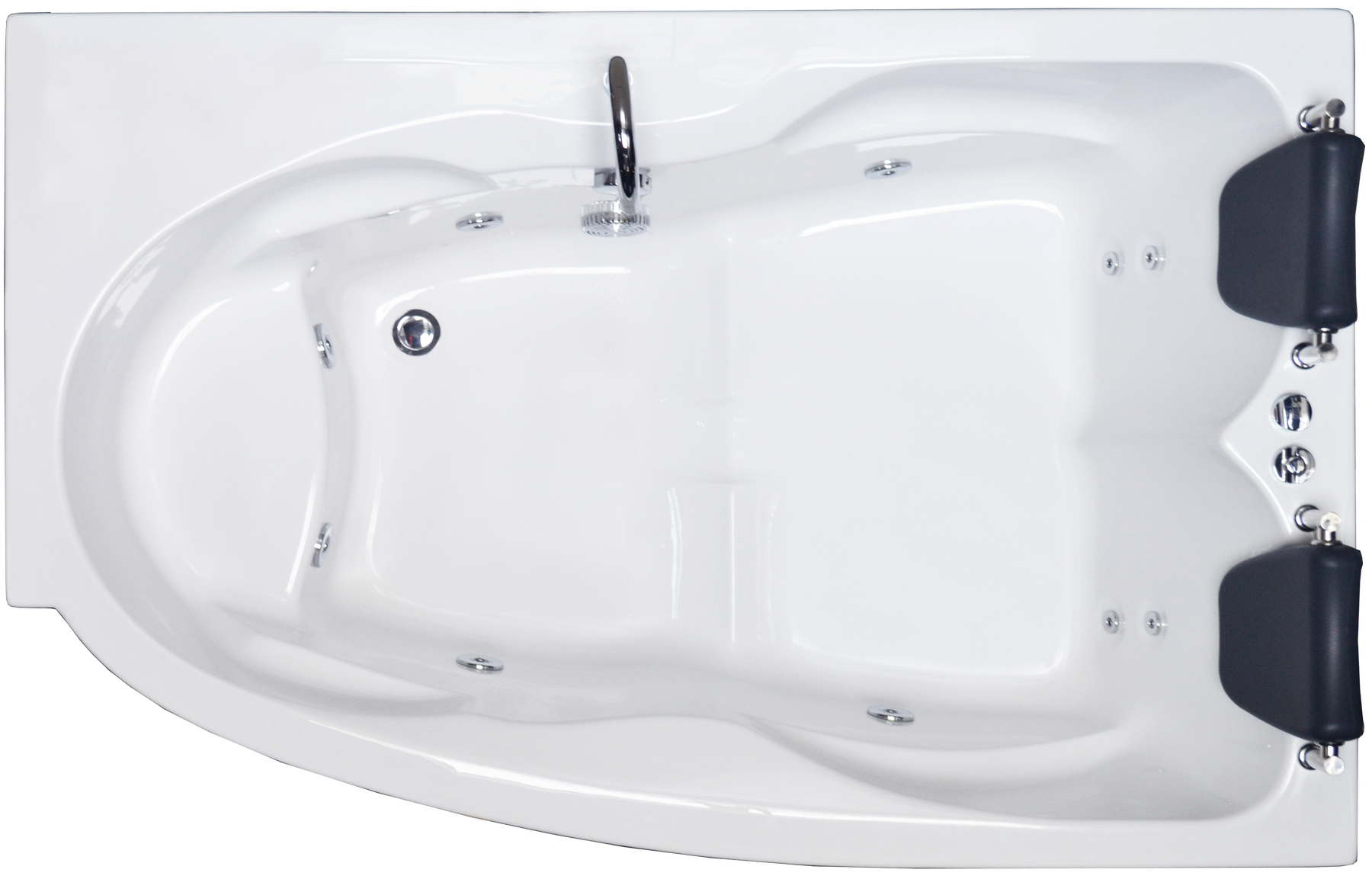 Акриловая ванна Royal Bath SHAKESPEARE RB652100 с каркасом 170х110х67 R