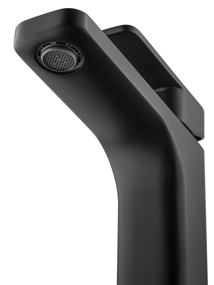 Смеситель для раковины WONZON & WOGHAND ARNIE, Черный матовый (WW-691101-MB)