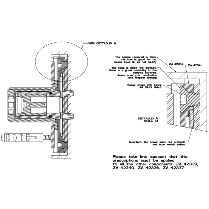 Gessi Rettangolo Боковая форсунка прямоугольная, цвет: золото