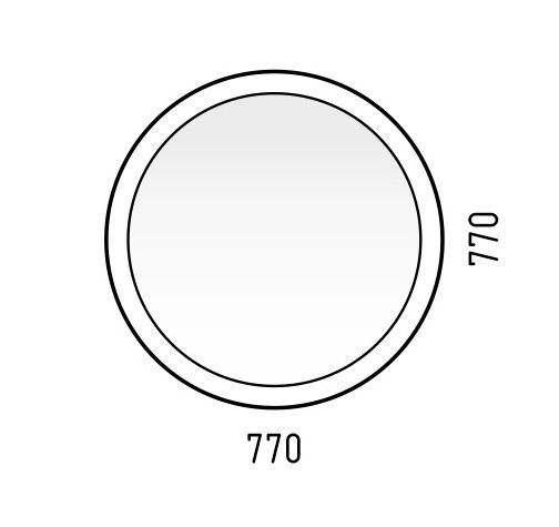 Зеркало LED "Мицар D770", сенсор Зеркало LED "Мицар D770", сенсор